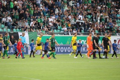1. Spieltag 2023/2024: Preußen Münster - Borussia Dortmund U23 0:0.