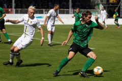 1. Spieltag 2021/2022: Preußen Münster - Alemannia Aachen 2:1. Jules Schwadorf.