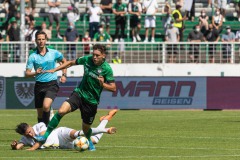 1. Spieltag 2021/2022: Preußen Münster - Alemannia Aachen 2:1. Nicolai Remberg.