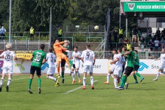 1. Spieltag 2021/2022: Preußen Münster - Alemannia Aachen 2:1.