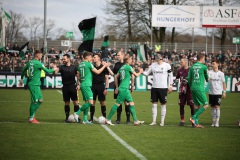 20. Spieltag 2022/2023: 1. FC Bocholt - Preußen Münster 1:2.