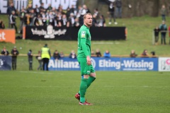20. Spieltag 2022/2023: 1. FC Bocholt - Preußen Münster 1:2. Simon Scherder.