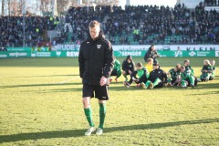 23. Spieltag: SCP - RW Essen 2:1. Gerrit Wegkamp darf auf den Zaun.
