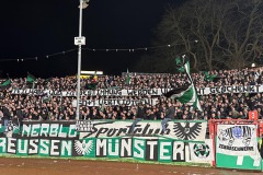 27. Spieltag: Preußen Münster - MSV Duisburg 3:1. Proteste bzw. Warnung an DFB und DFL wegen 50+1.