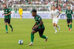 3. Spieltag 2023/2024: Preußen Münster - FC Ingolstadt 3:1. Daniel Kyerewaa.