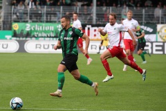 7. Spieltag 2023/2024: SC Preußen - VfB Lübeck 1:1. Sebastian Mrowca.