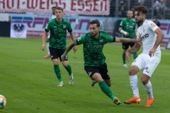 7. Spieltag 2021/2022: Preußen Münster - RW Essen 2:3. Manuel Farrona Pulido.