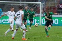 7. Spieltag 2021/2022: Preußen Münster - RW Essen 2:3. Gerrit Wegkamp.