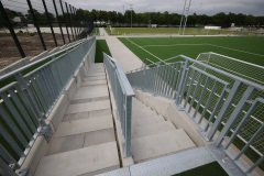 Neues Trainingsgelände am Preußenstadion übergeben. Der Athletikbereich mit Lauf- und Konditionshügel.
