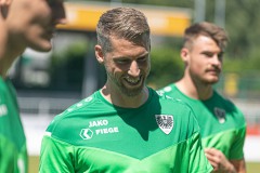 Trainingsauftakt Preußen Münster am 16. Juni 2022. Marc Lorenz.