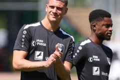 Preußen Münster erstes Training zur Saison 2023/2024
Neuzugang Luca Bazzoli
Foto S. Sanders