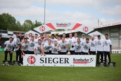 Westfalenpokal 2020/2021, Finale: Sportfreunde Lotte - Preußen Münster 0:1.